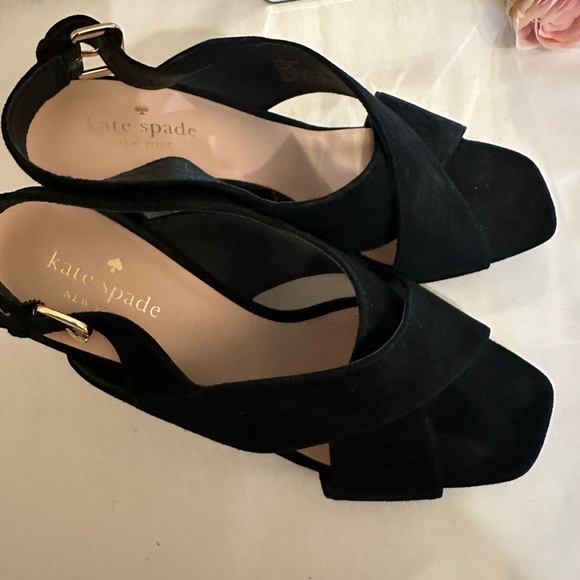 Kate Spade Holland Open Toe Suede Sandal - Picture 3 of 7